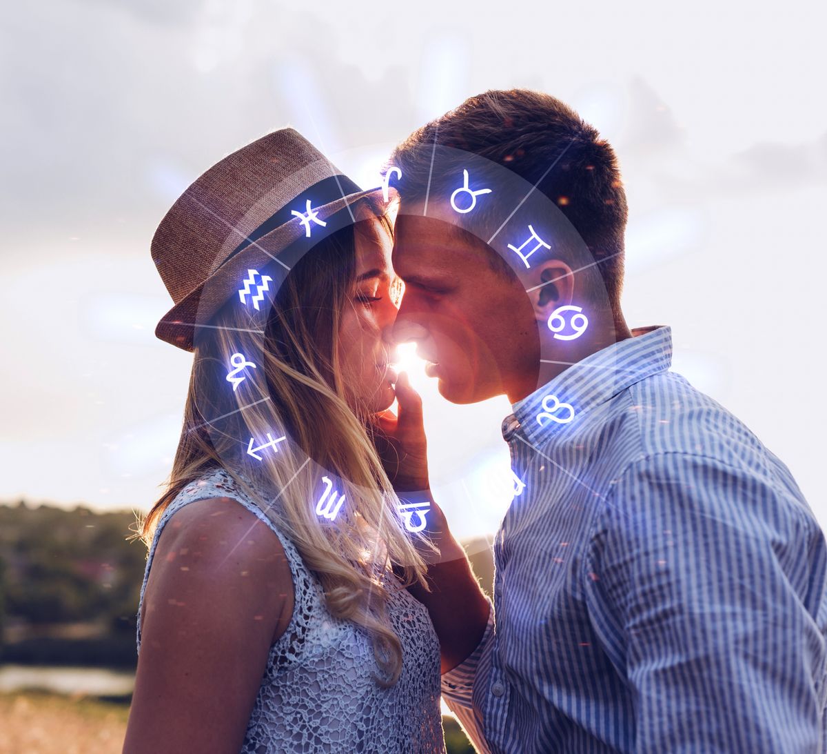 Concept,Of,Love,Compatibility,Between,Zodiac,Signs.,Horoscope,Astrology,Zodiac.