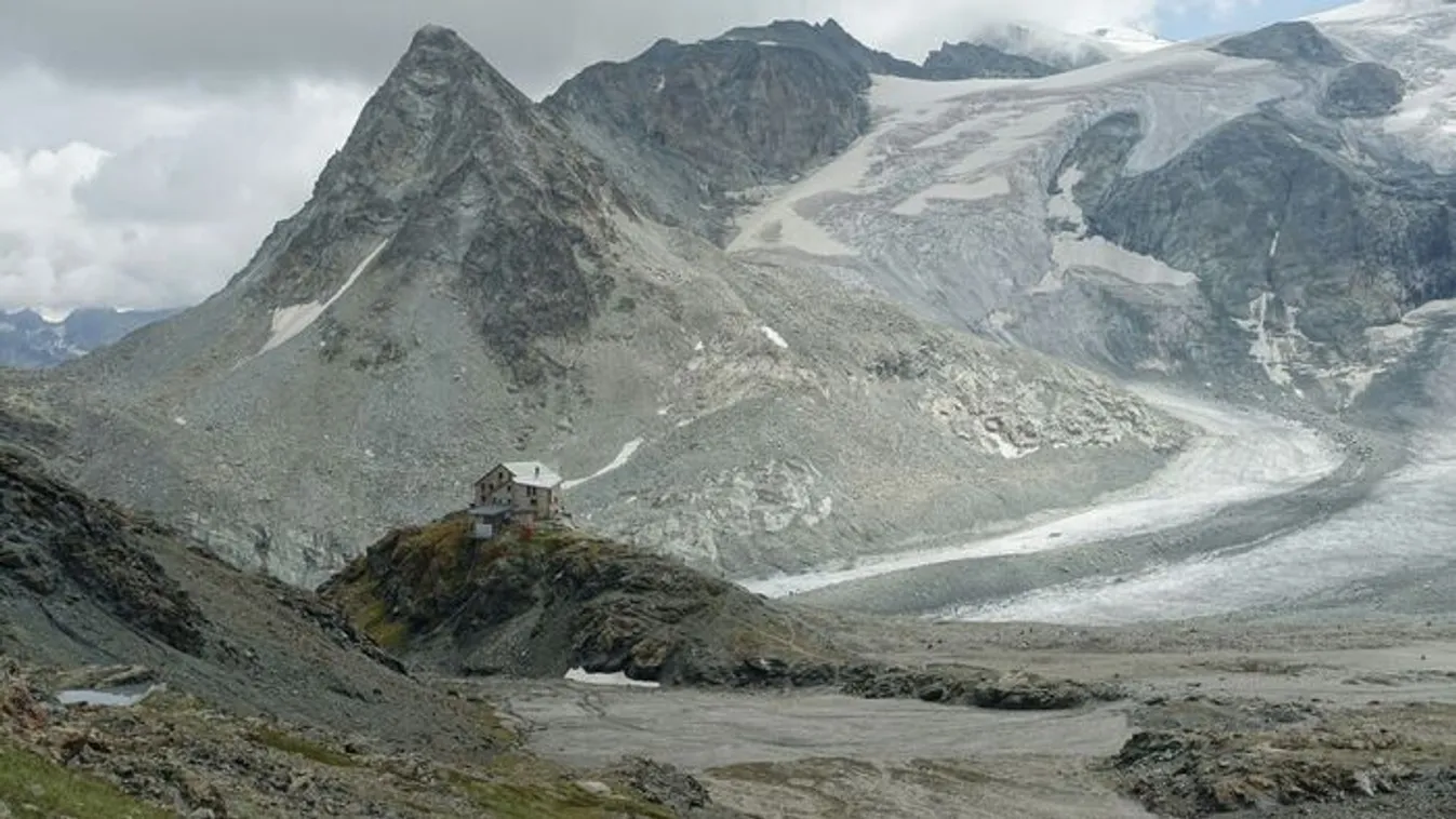 Jég- és kőtörmelék zúdult egy svájci falura