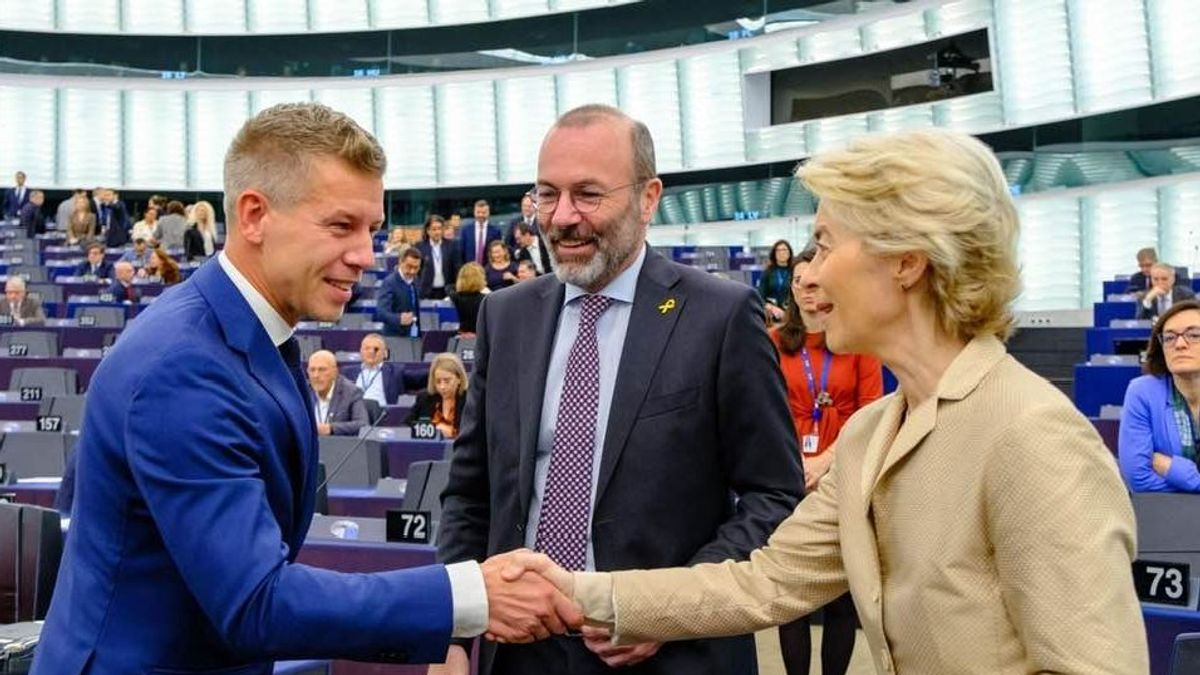 Von der Leyennek és Webernek a tagállamoknál fontosabb Ukrajna, Magyar Péter hűségesen követi gazdáit.