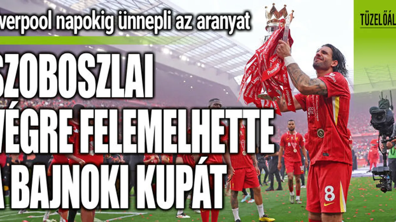 Pezsgőzés az öltözőben, Szoboszlai ebből is kivette a részét