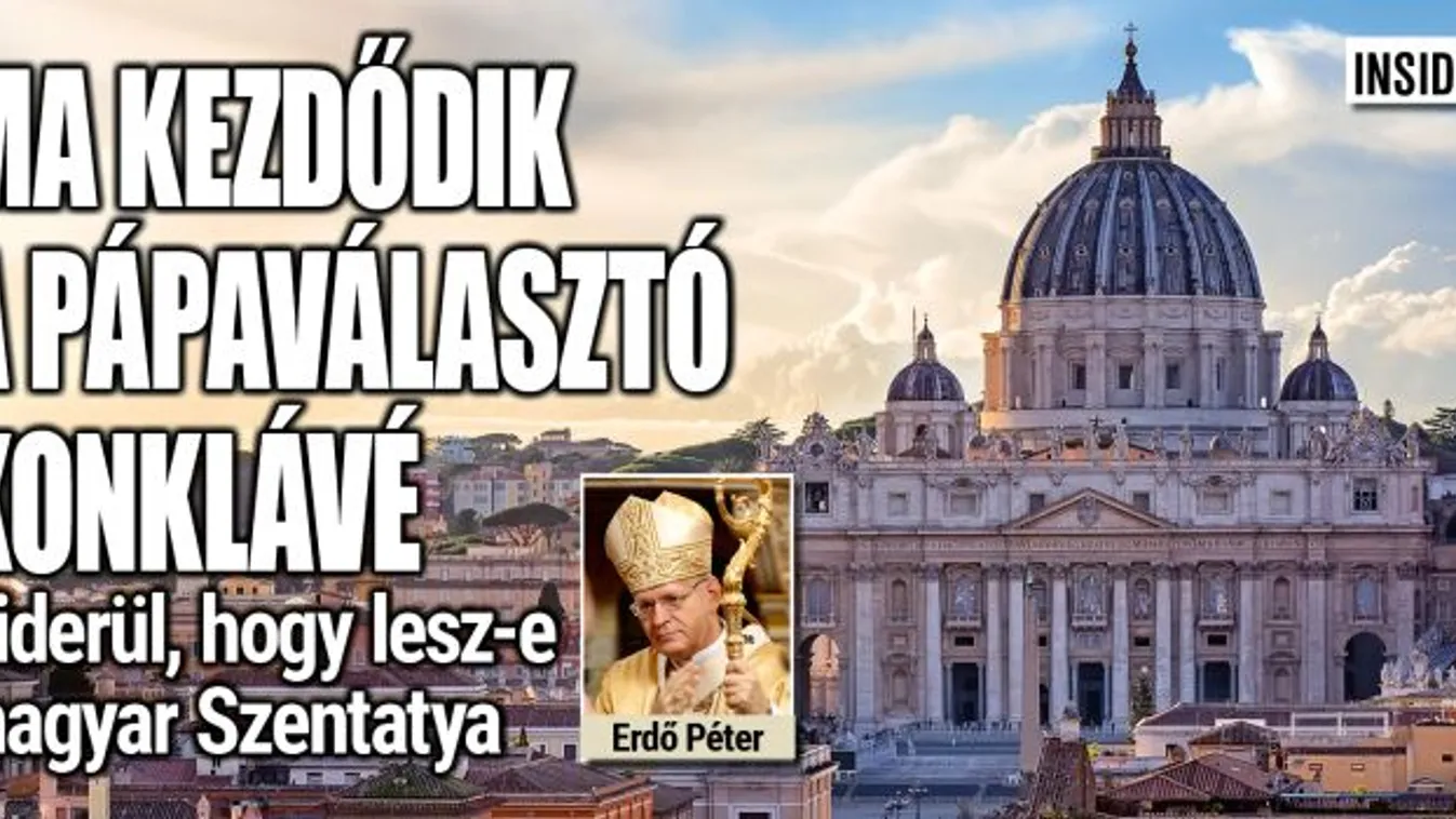 Ma kezdődik az új pápa megválasztás