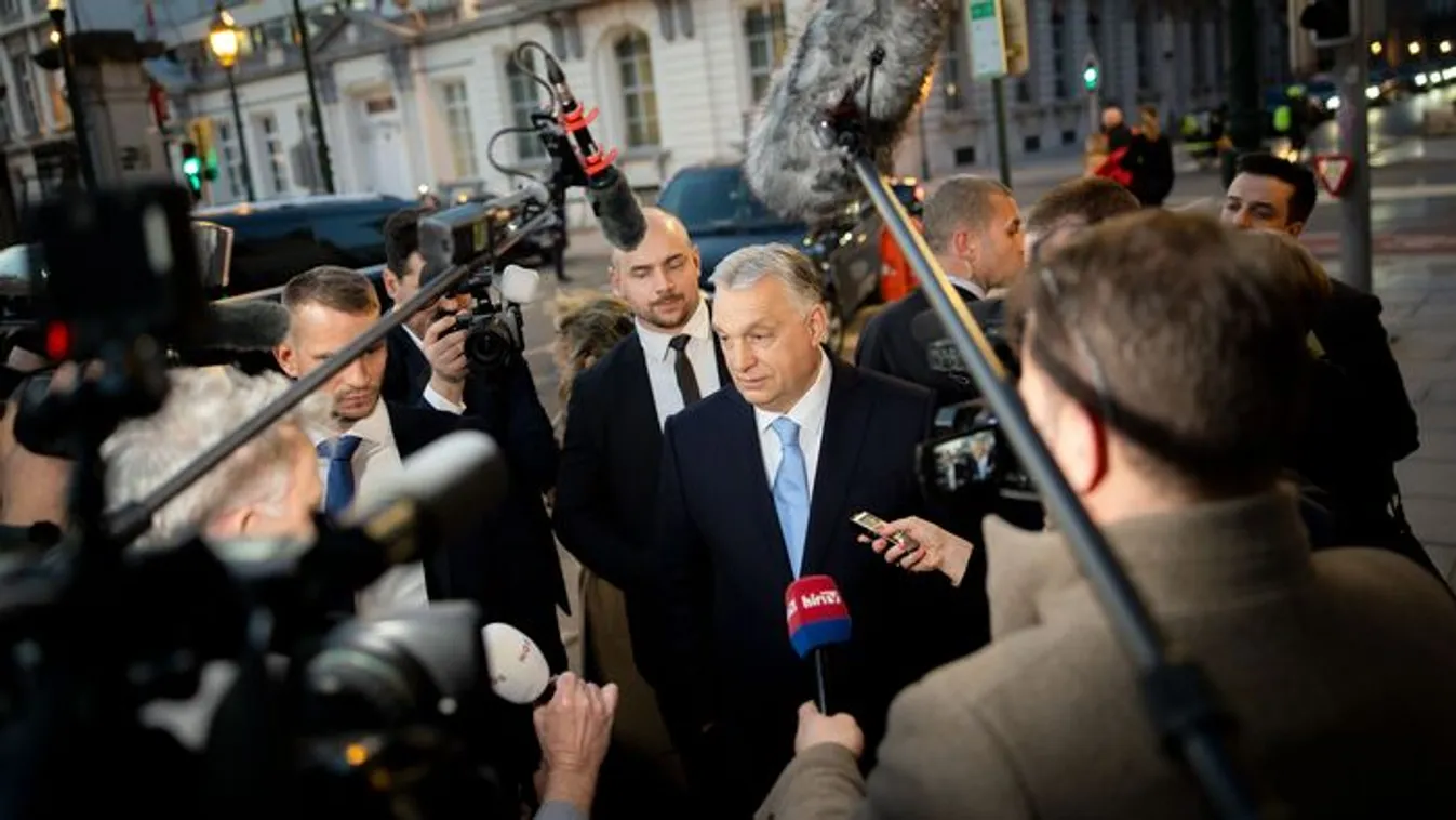 Orbán Viktor különleges vendéggel tart sajtótájékoztatót