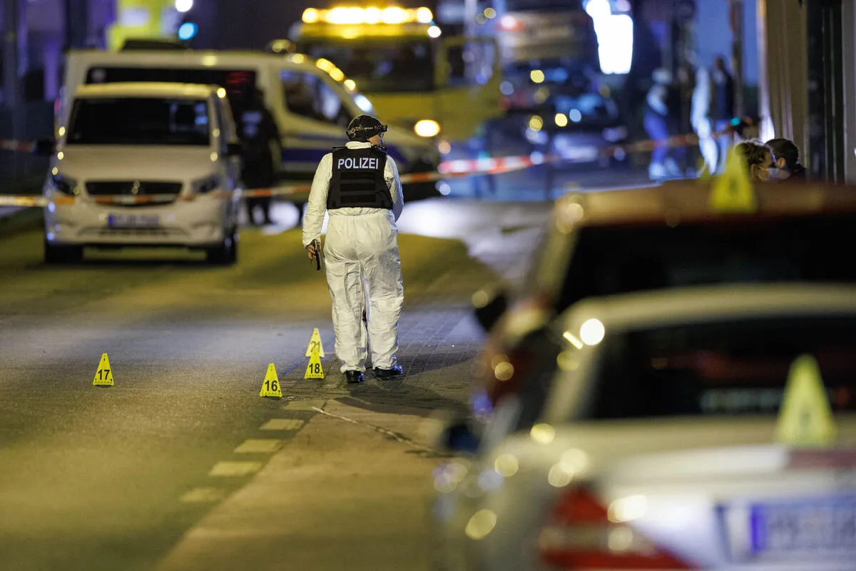 Large-scale police operation at the district court in Bielefeld