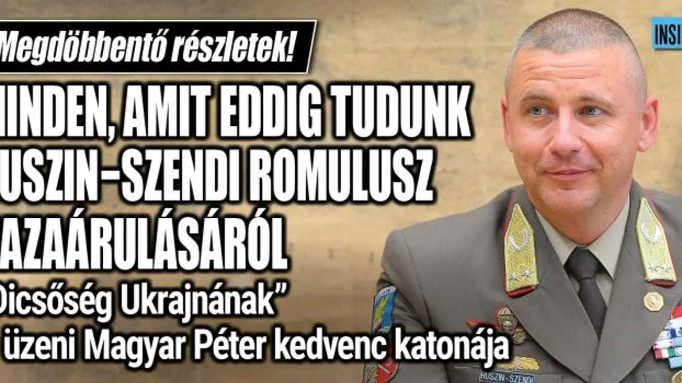 Mutatjuk Ruszin-Szendi hazaárulásással felérő botrányát