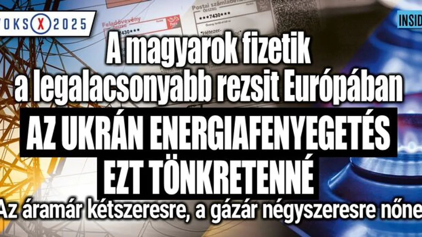 Ukrán energiafenyegetés érkezett Brüsszelből