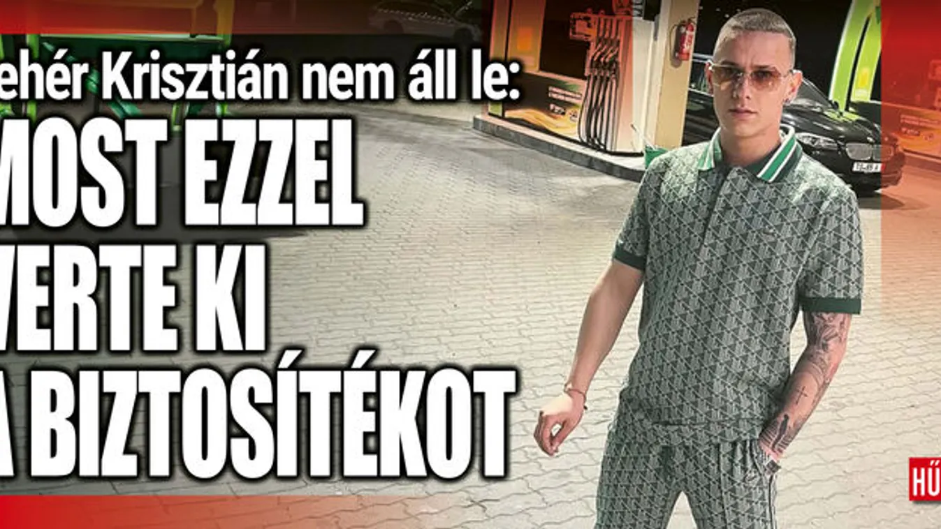 Újra trágárkodáson kapták Fehér Krisztiánt