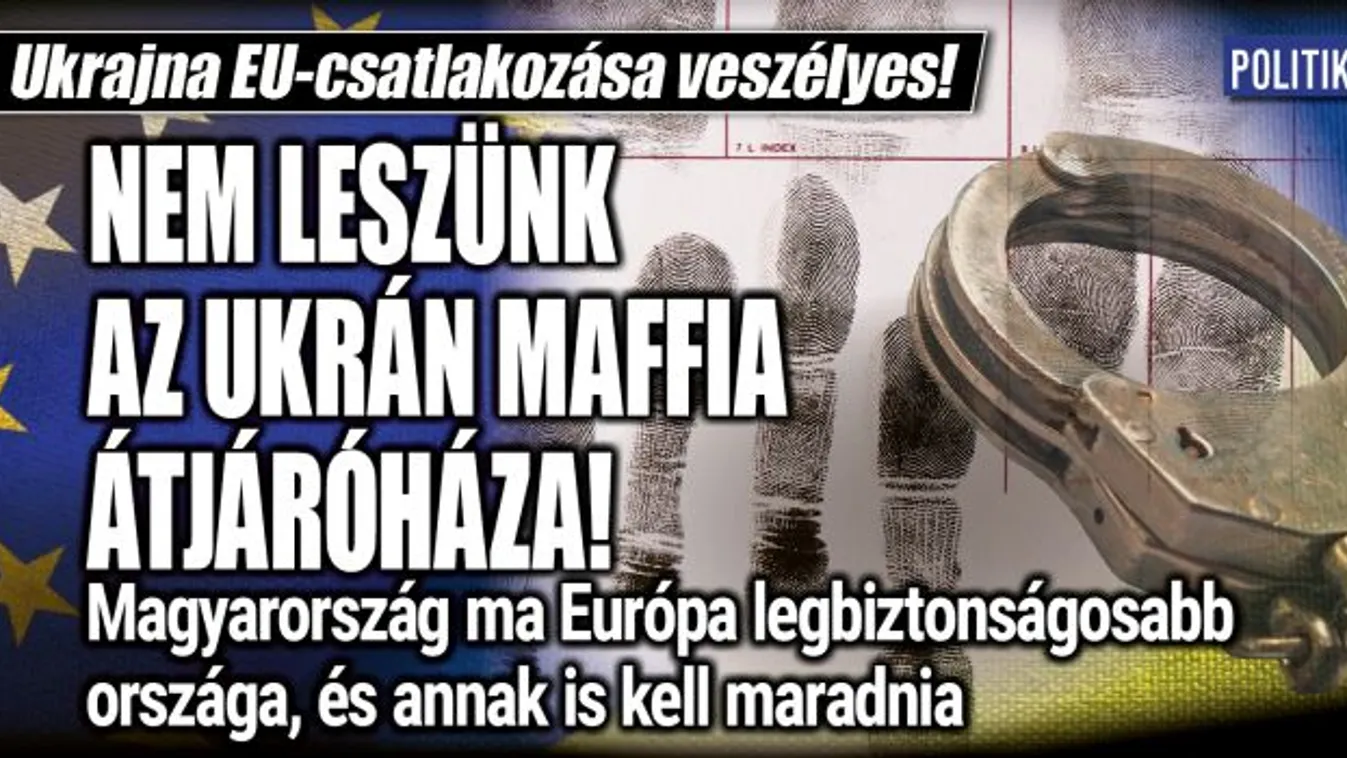 Szijjártó Péter: nem leszünk az ukrán maffia átjáróháza!