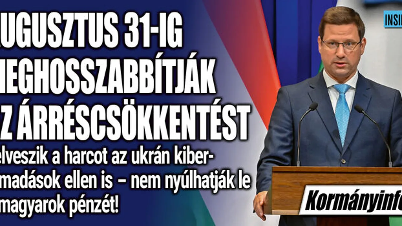 Augusztus 31-ig meghosszabbítják az árréscsökkentést