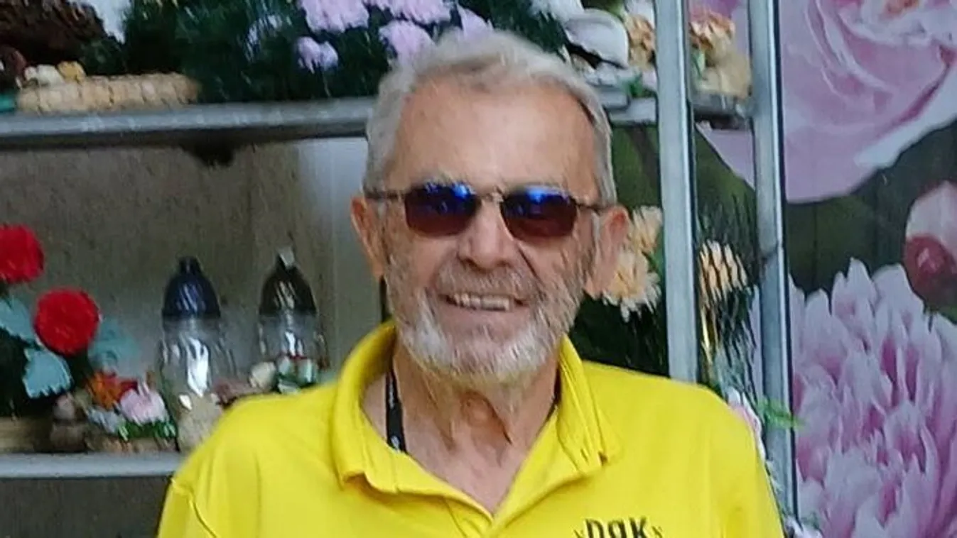 Több mint ezer kilométert biciklizett a 81 éves László