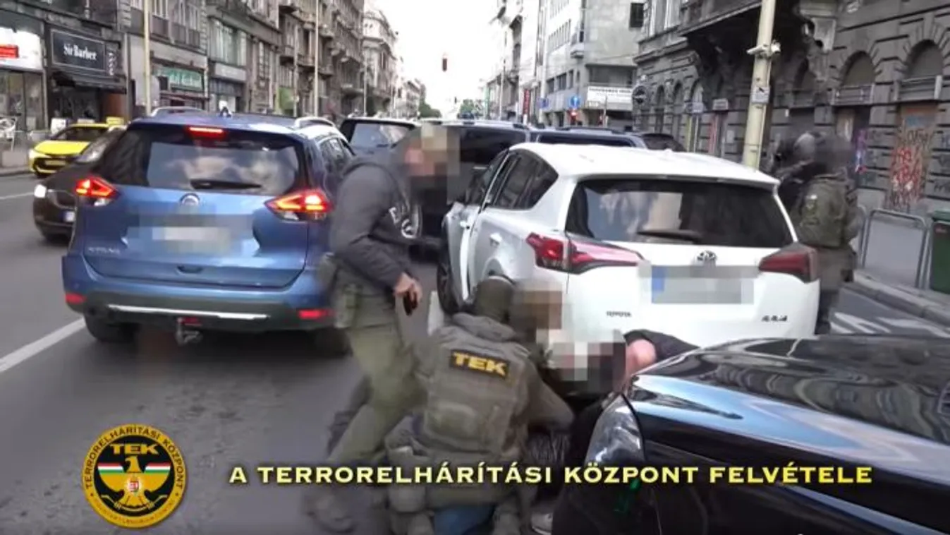Ukrán kémet fogtak el a TEK emberei Budapest belvárosában