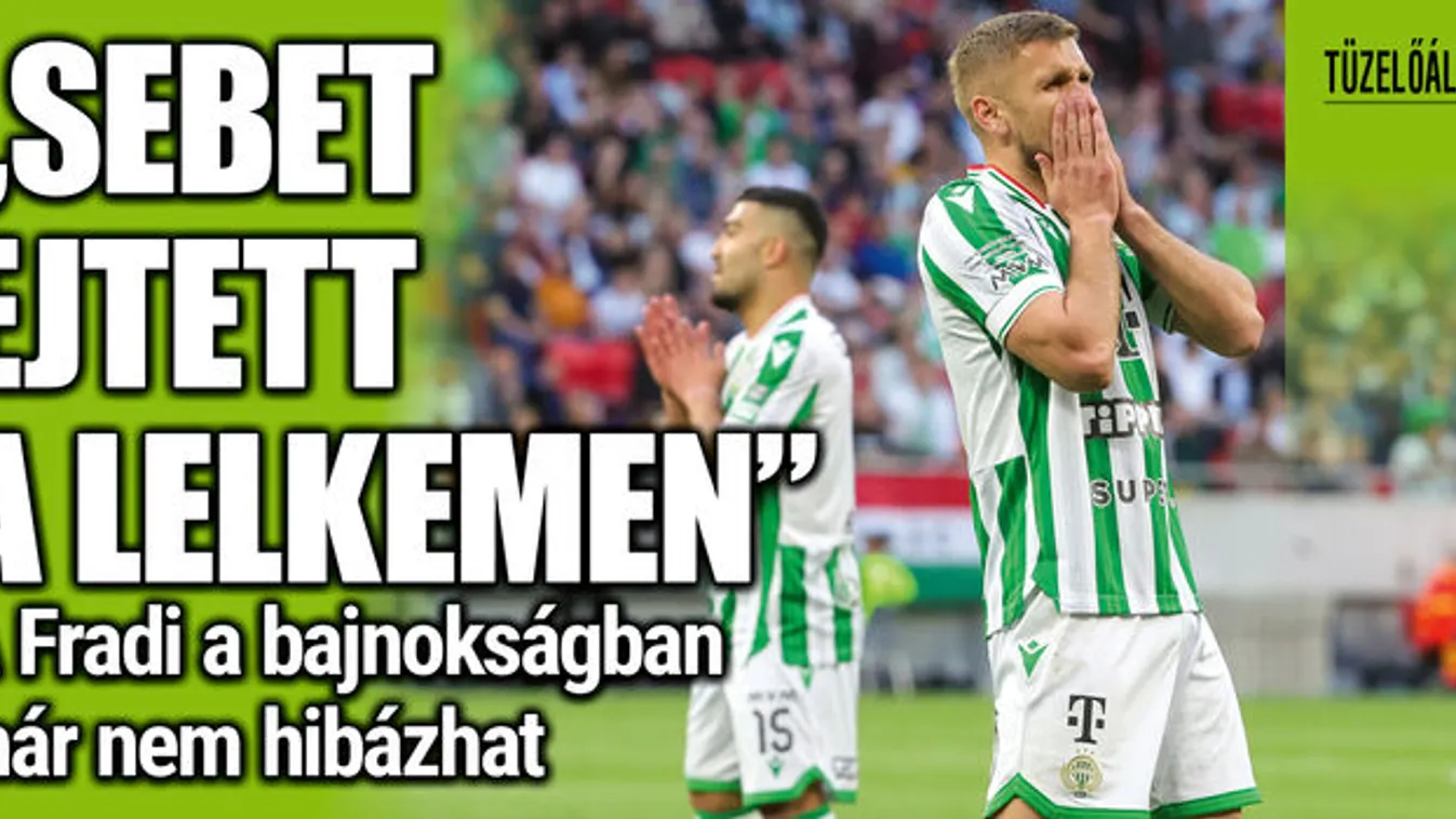 "Sebet ejtett a lelkemen" - nem kertelt a Fradi legendája