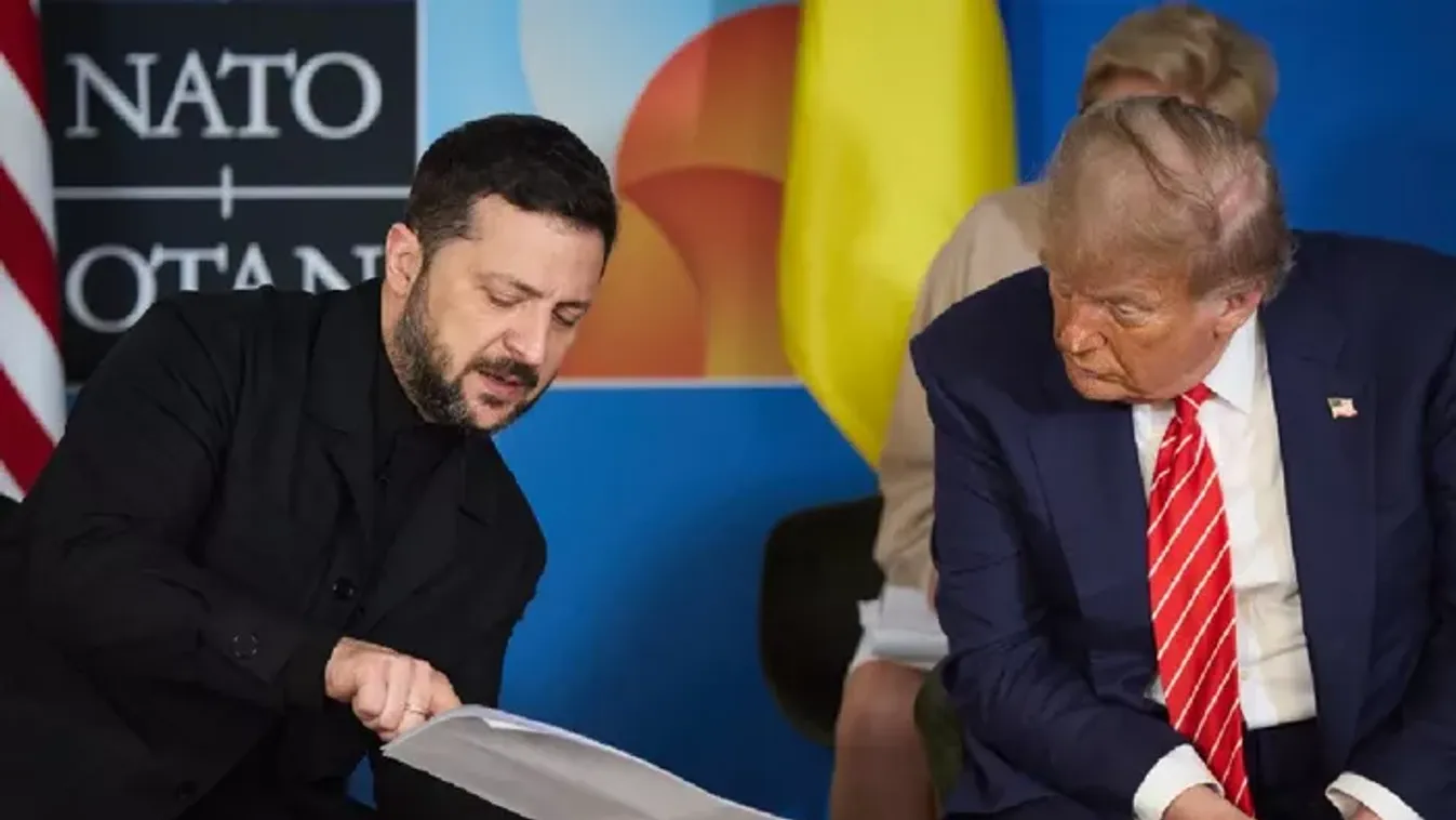 Trumppal találkozott és öltönyt(!) vett fel Zelenszkij