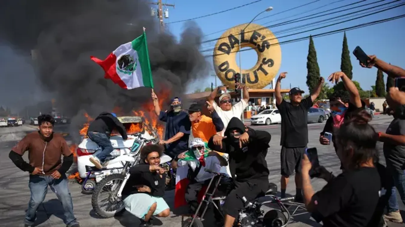 Migránslázadás! Kijárási tilalom Los Angelesben