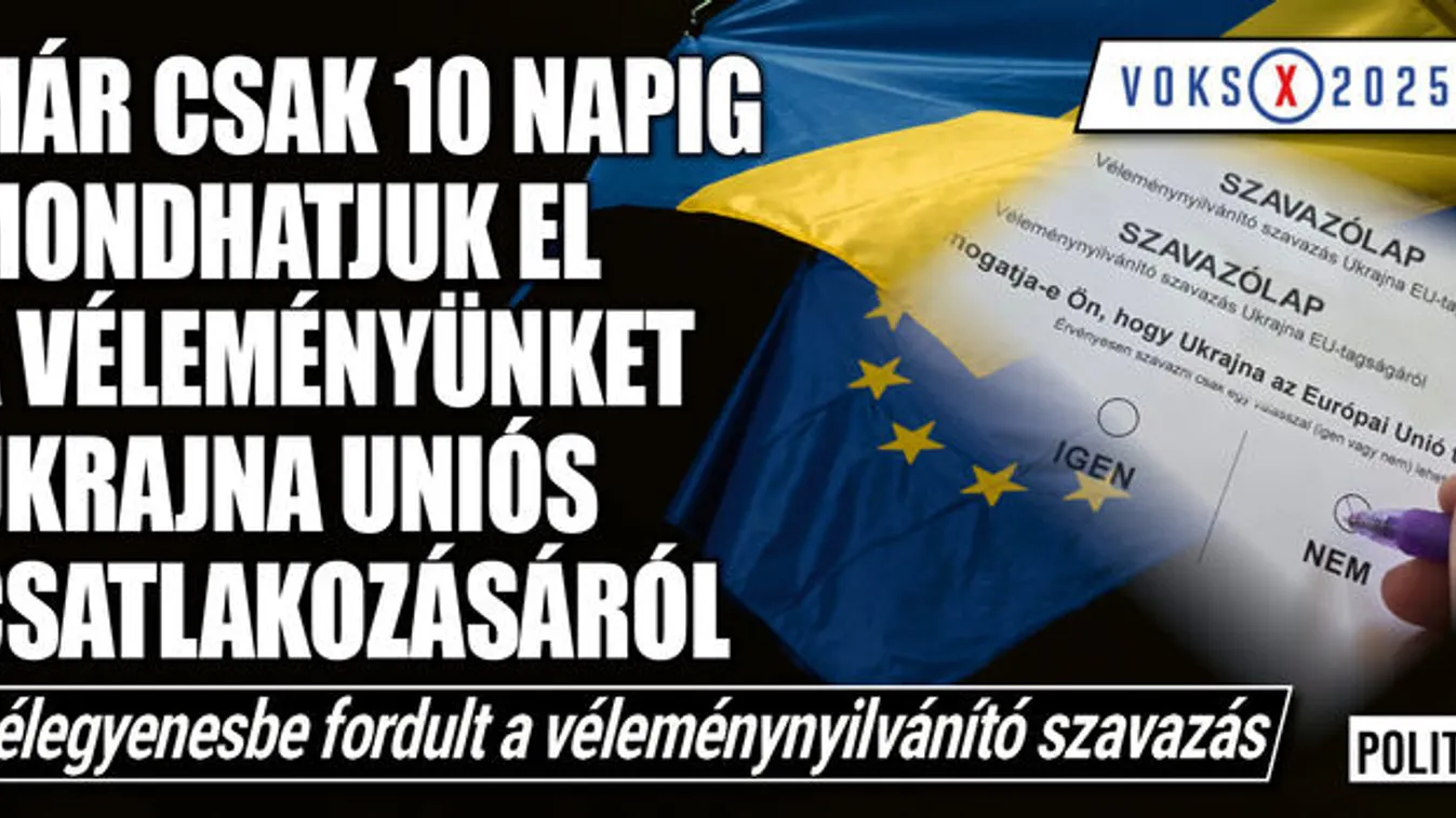 Célegyenesbe fordult a Voks 2025