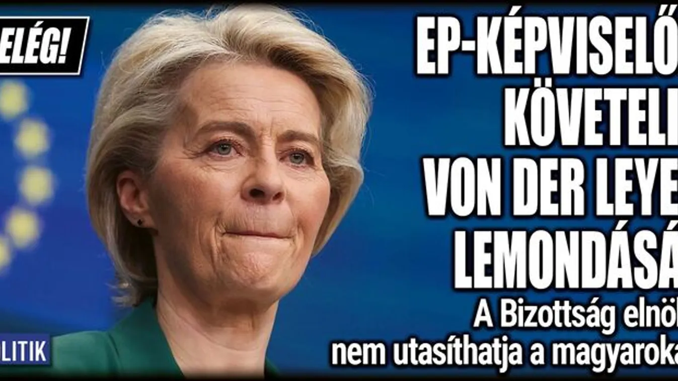 Von der Leyen lemondását követelik