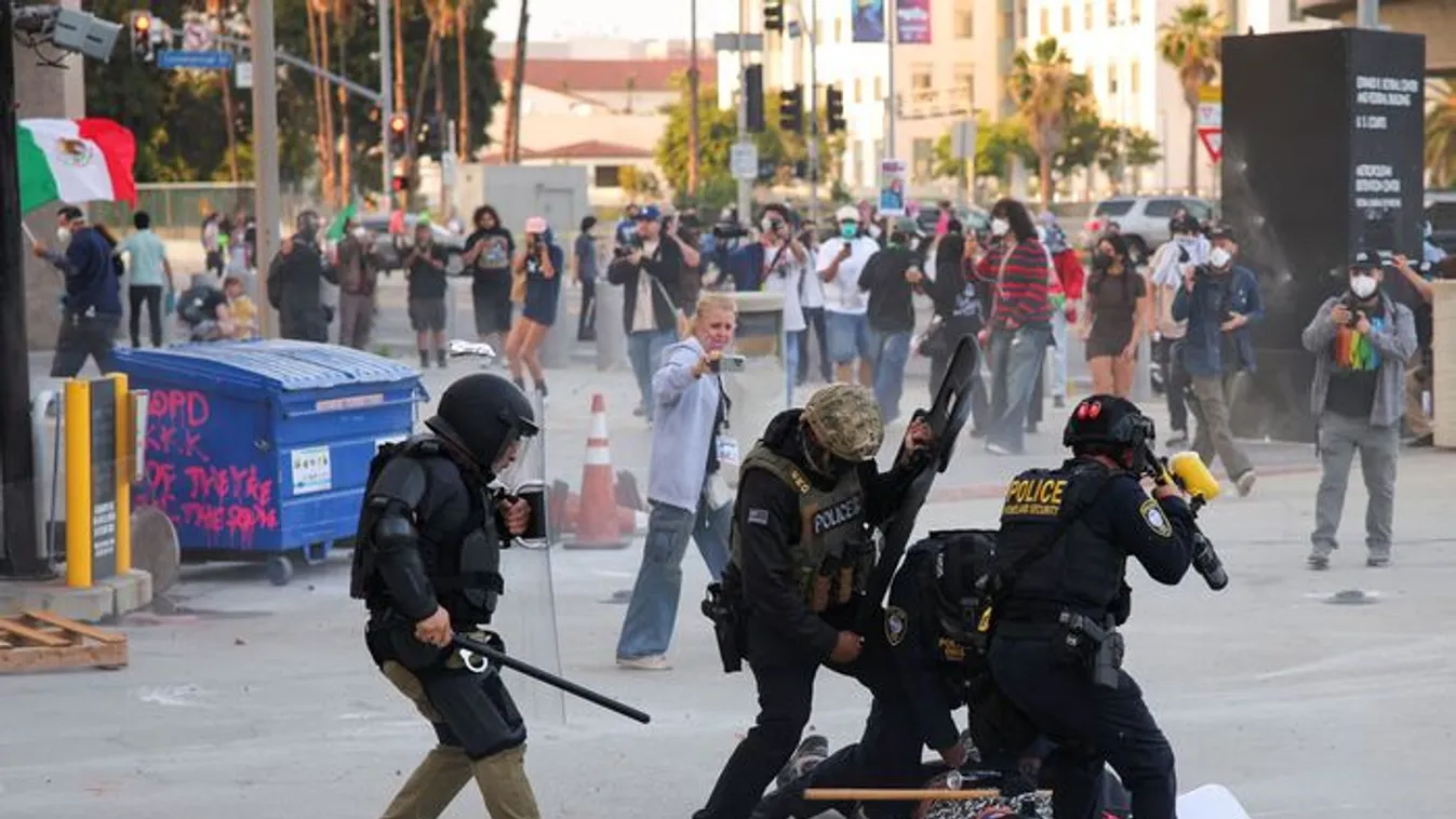 Illegális bevándorlók törnek-zúznak Los Angelesben