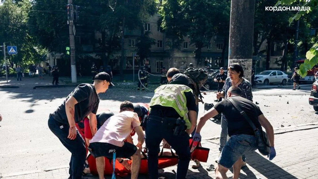 Szumi város központjára csaptak le az oroszok