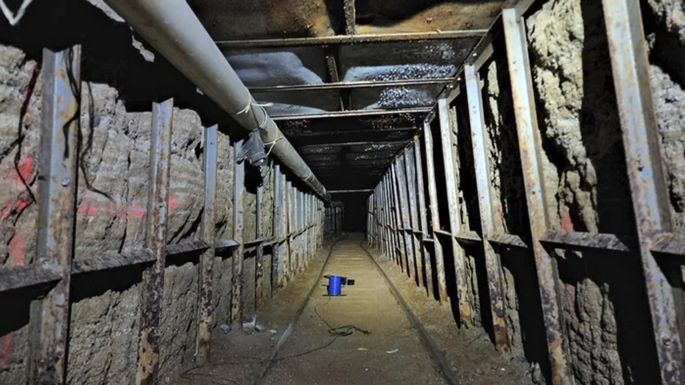 Drogcsempész-alagutat fedeztek fel Amerikában