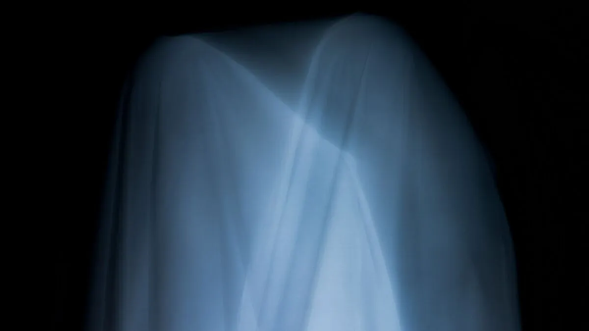 A szellem egyszer csak meglepte Dórát és a kutyáját.