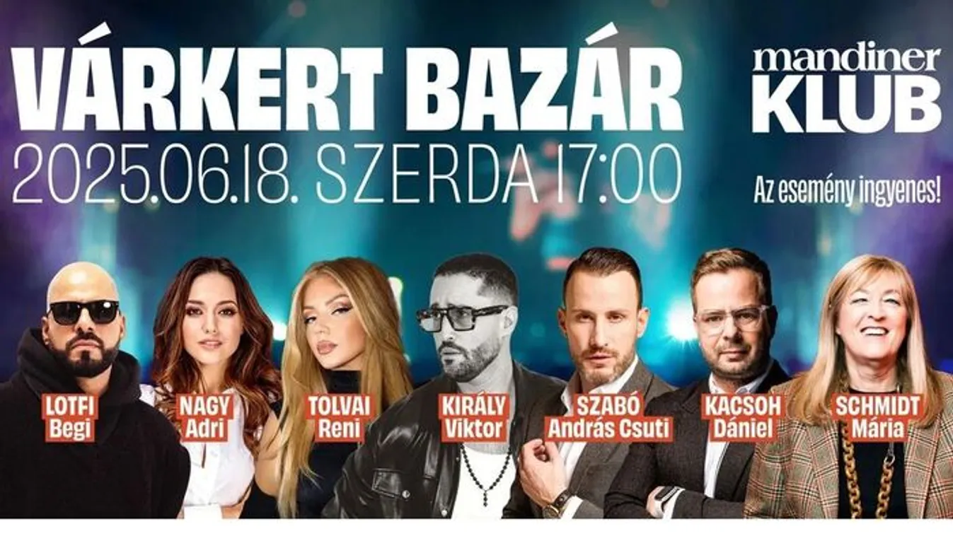 Sztárelőadókkal tér vissza a Mandiner Klubest