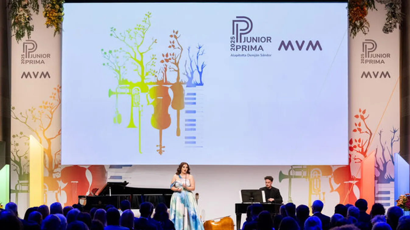 Fiatal tehetségeket támogat az MVM – átadták a Junior Prima díj magyar zeneművészeti elismeréseit