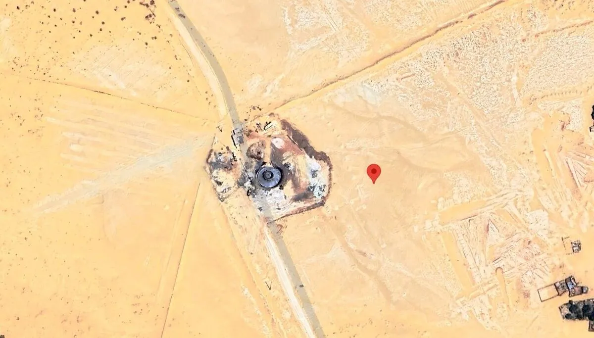 Repülő csészealjat fedeztek fel a Szaharában a Google Maps segítségével