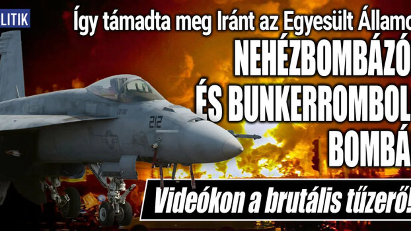 Föld alatt is hatásos bombákat vetettek be Iránban