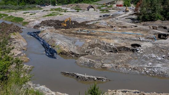 Parajdi bányakatasztrófa: Magyarország felé jön a tömeges halpusztítást okozó sós víz