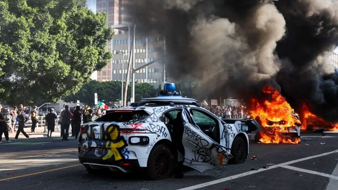 Illegális migránsok: Folytatódó összecsapások Los Angelesben