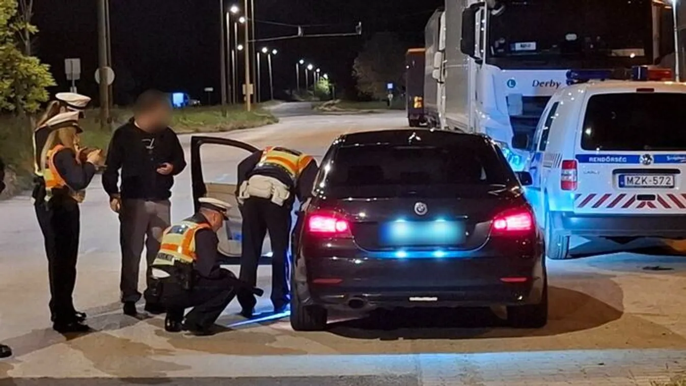 Illegális gyorsulási versennyé fajult az autóstalálkozó