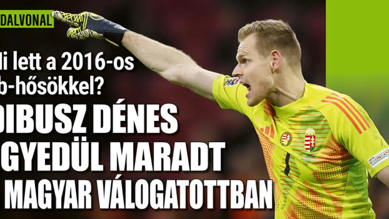 Dibusz Dénes egyedül maradt az Eb-hősök közül