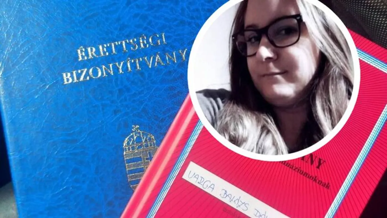 Egy ritka műtét után, 32 évesen tette le az érettségit Noémi