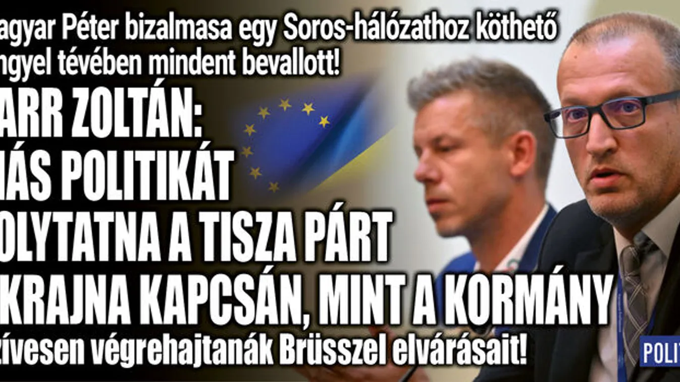 Magyar Péter bizalmasa a lengyel tévében vallott színt