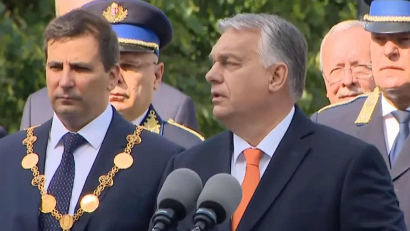 Orbán Viktor: A rend nem magától jön létre.
