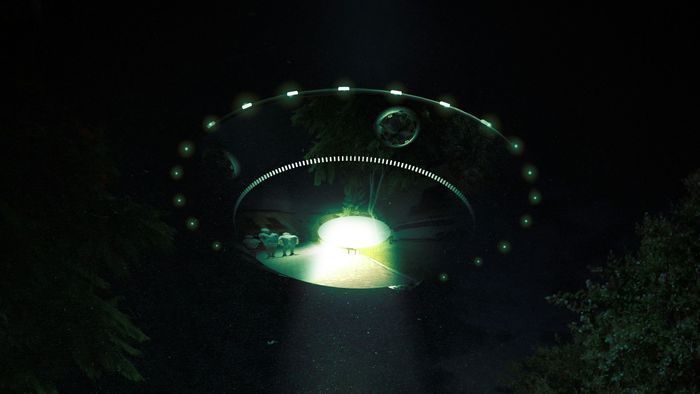 Több ezer méteres magasságban repült el mellette az UFO