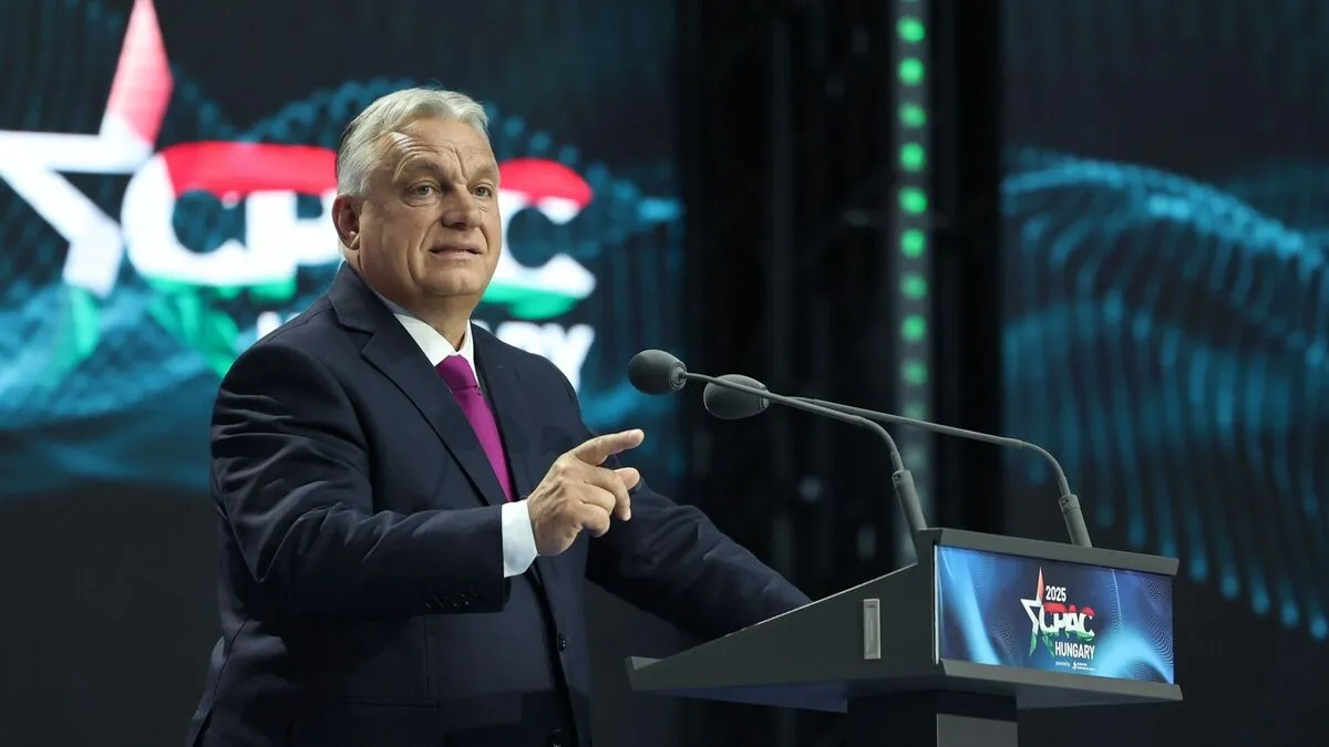2025.05.29
CPAC Hungary
Orbán Viktor miniszterelnök
