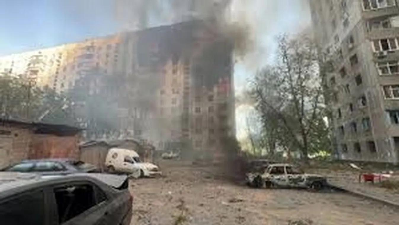 Újra egy ukrán nagyvárost bombáztak az oroszok
