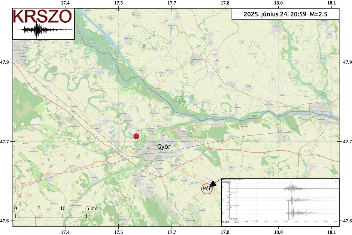 Földrengés Magyarországon
