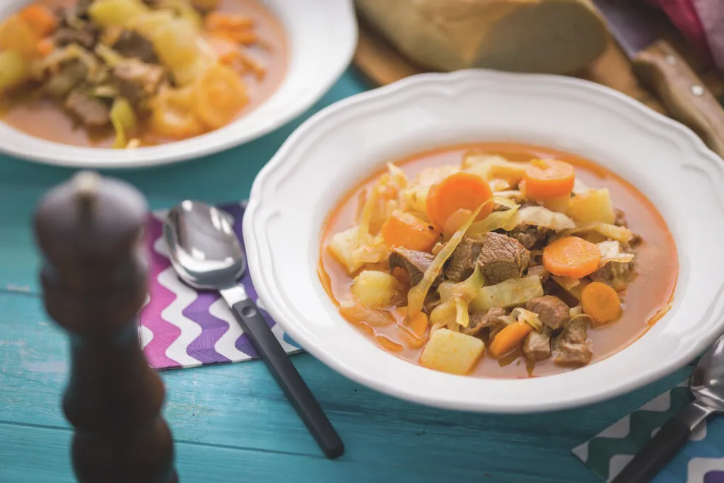 Szloven gulyas, gulyásleves, hungarikum