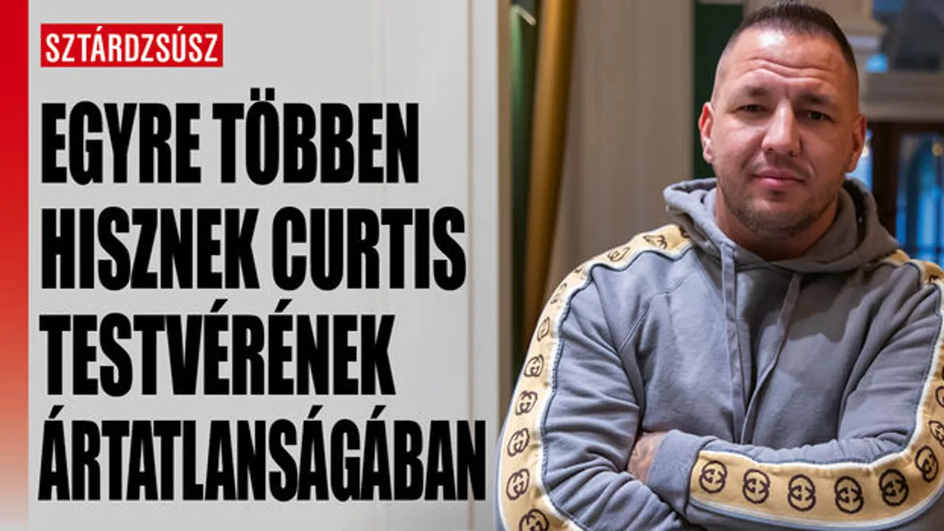 Curtis börtönben ülő testvére mellé álltak a kommentelők
