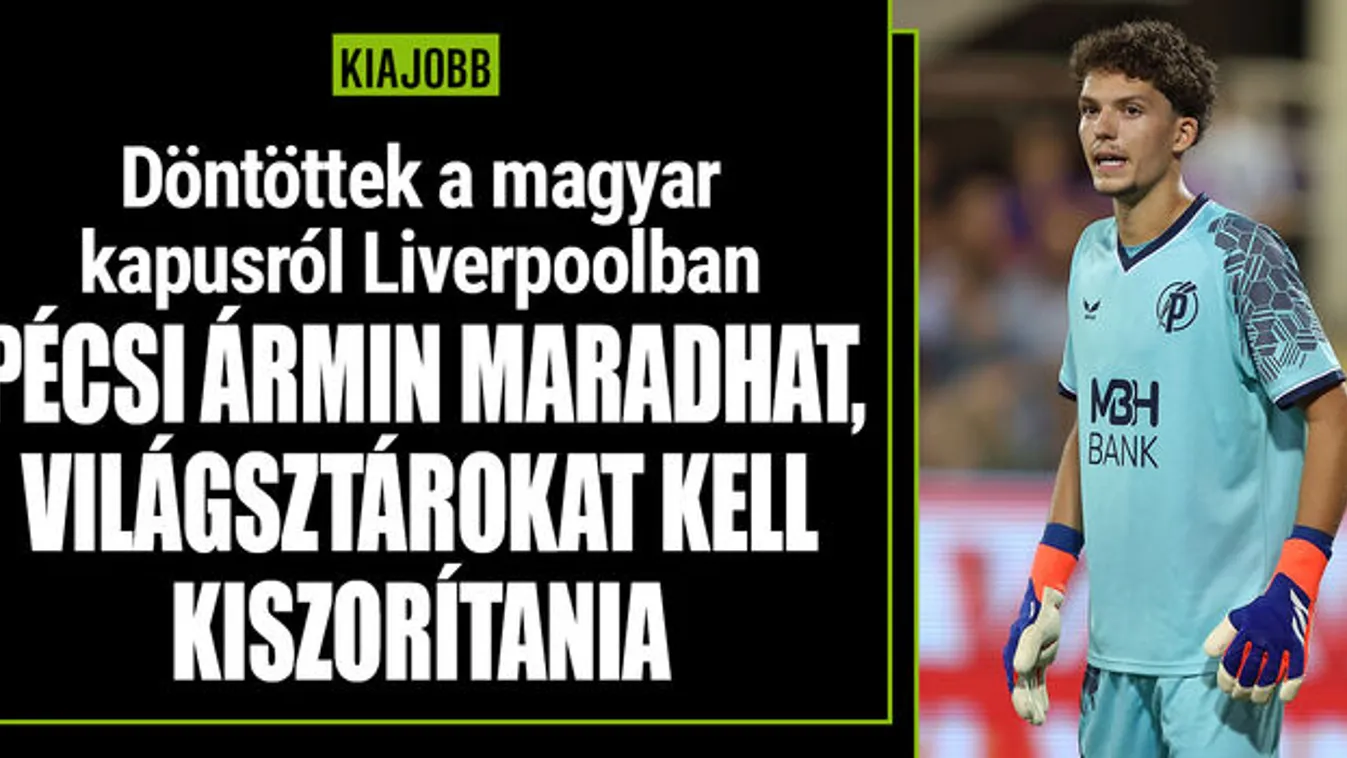 Pécsi Árminnak hősöket kell kiszorítania