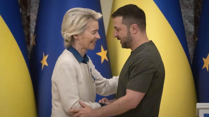 Zelenszkij és Von der Leyen erre készül