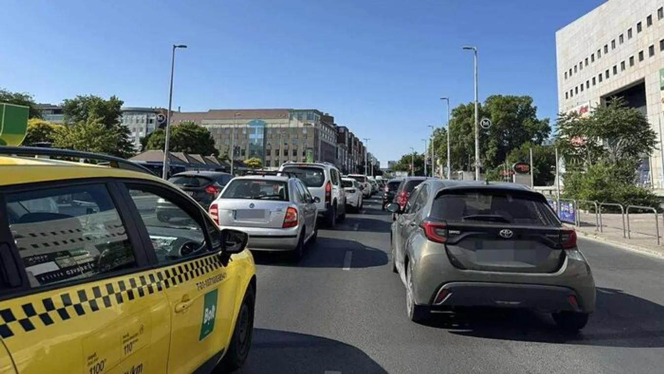 Dugók, lezárt rakpart és tömeges kiakadás Budapesten