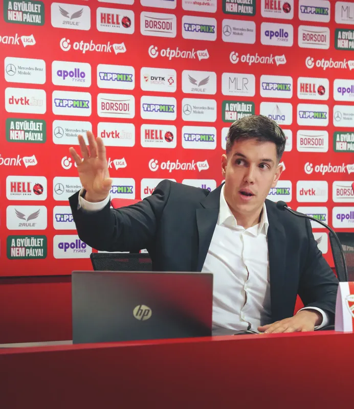 Nem tartott sokáig Horváth Csenger időszaka a Diósgyőrnél