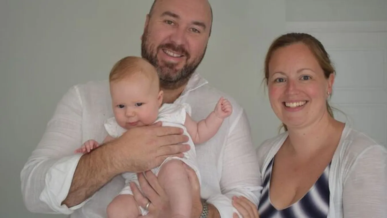 Legyőzte a rákot a férfi, ajándékba megszületett a lánya