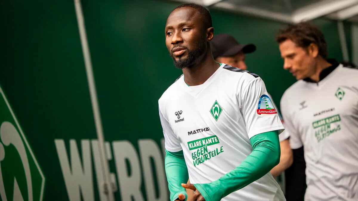 Naby Keita a brémaiak mezét többé nem húzza magára
