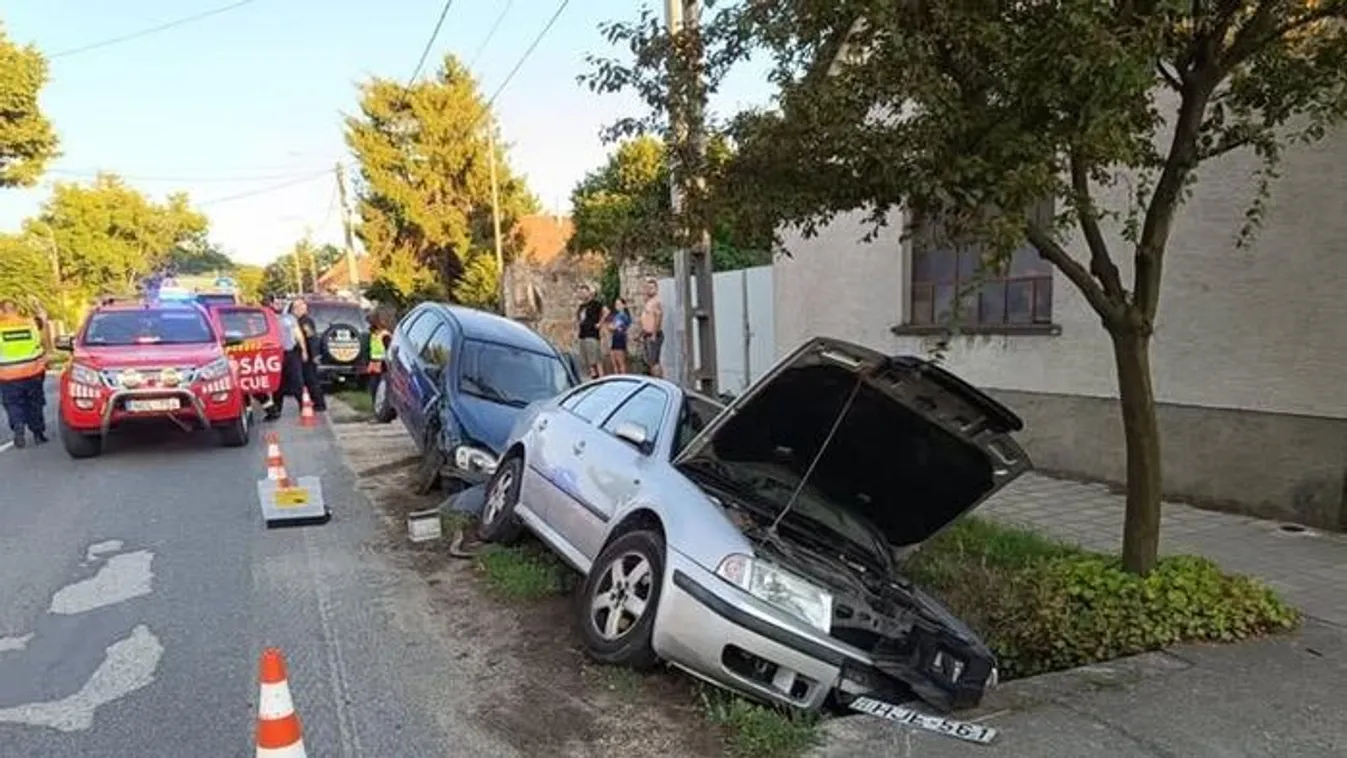Másfél milliós kár keletkezett egy furcsa balesetben