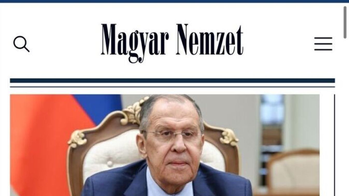 A magyarok erőszakos ukránosításon estek át– erről beszélt Szergej Lavrov a Magyar Nemzetnek adott interjúban