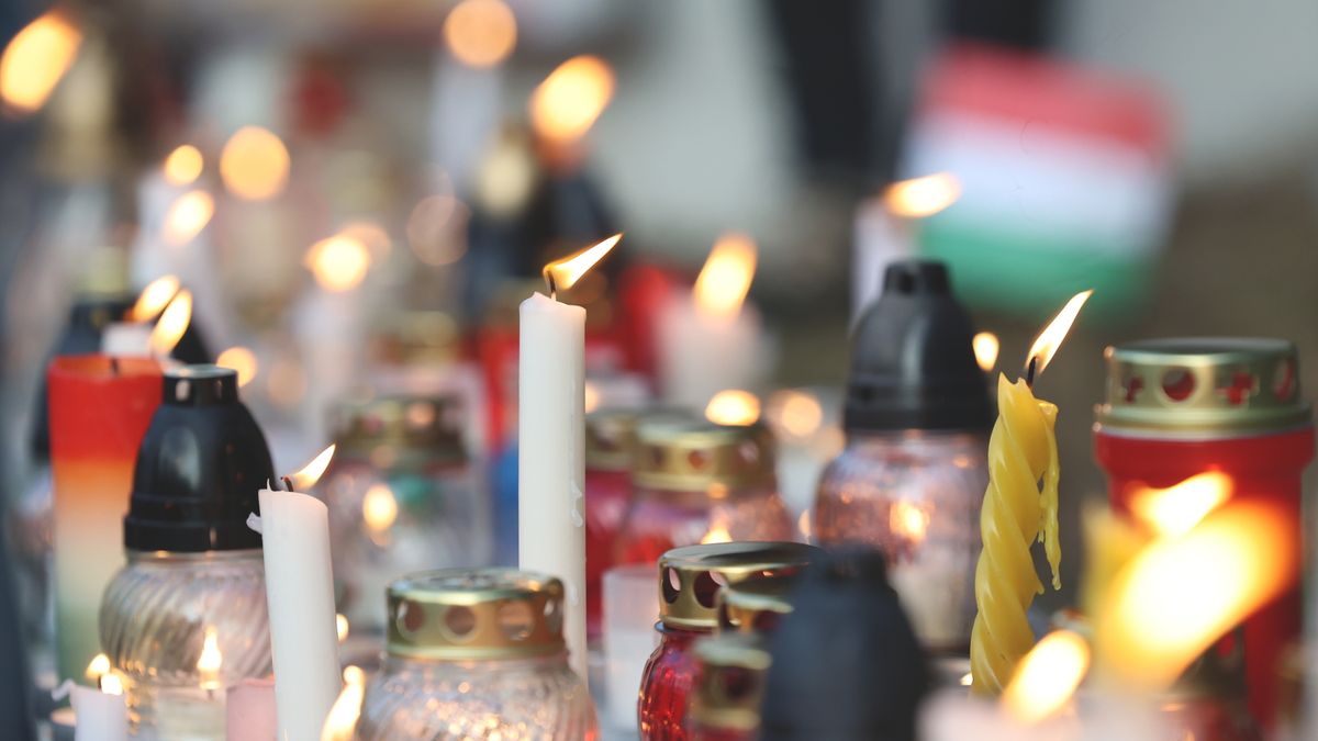 Érte égtek a gyertyák: megemlékeztek a meggyilkolt kárpátaljai férfire - Galéria
