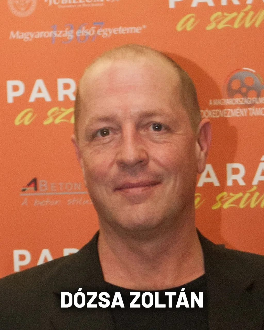 Dózsa Zoltán a börtönviselt bakát, Géczit játszotta a sorozatban. A színművész 1993-ban szerzett diplomát, ezután a Budapesti Kamaraszínház, a Madách Színház és a Soproni Petőfi Színház tagja is volt. Az elmúlt években a Játékszín több produkciójában is dolgozott. 2010 és 2017 között a Jóban Rosszban állandó karaktere volt, Halász István szerepében. Azóta képernyőn inkább csak epizódszerepekben láthattuk, feltűnt többek között a Mi kis falunkban, illetve a Drága örökösökben is.Dózsa Zoltán házas. Feleségével együtt két csodaszép kislányuk van, Emília és Dorina.